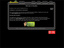 Tablet Screenshot of paradise.net.nz